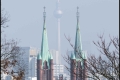 St. Bonifatius und TV-Turm (Alexanderplatz) - Ausflug Viktoriapark (Bezirk Friedrichshain-Kreuzberg)